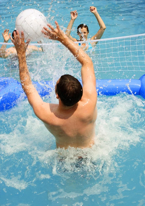Pool Volleyball