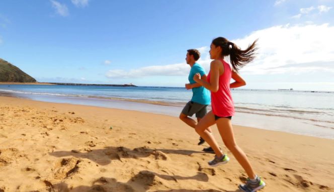 Tips for running on sand