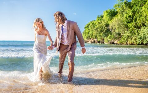 Beach Wedding Gazebo, Couples Negril