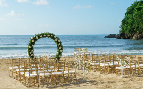 Couples Sans Souci: Private Beach Sunset Ceremony